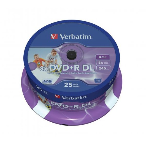 Verbatim 43667 dvd vergine 5 - 43667, 8,5