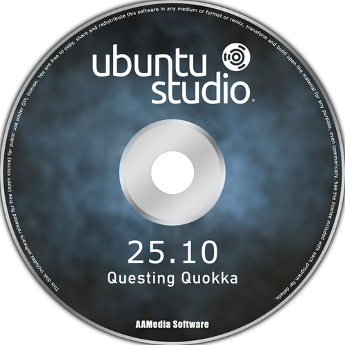 Ubuntu studio 64bit - 64bit, live