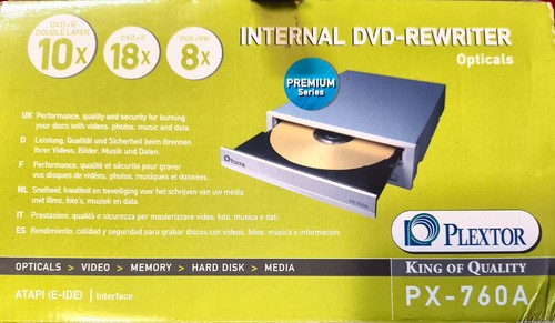 Plextor dvd rewritable - plextor,