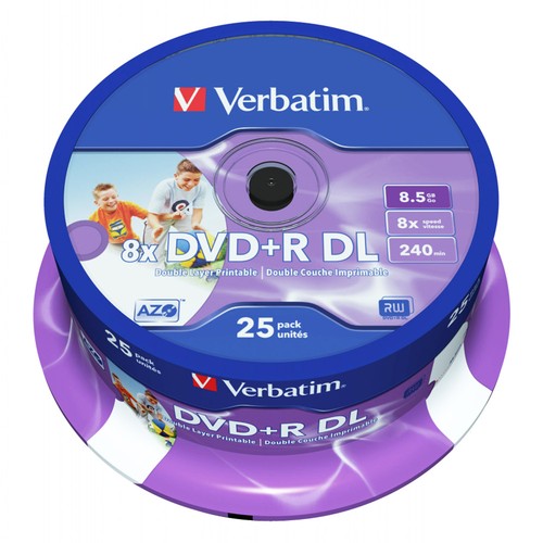 Dvd verbatim print - 25, no
