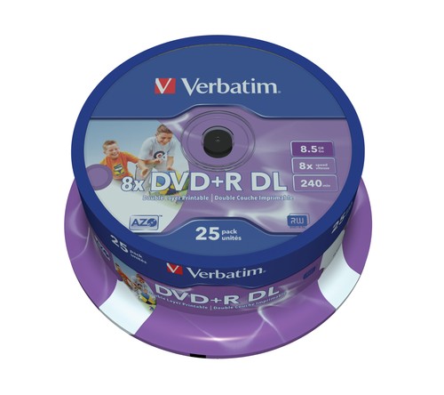 Verbatim 43667 dvd vergine 5 - vergine, 8,5