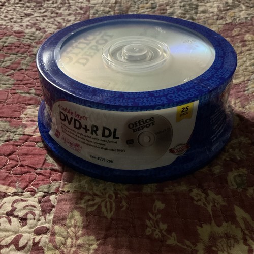 Dvd vuoto office - depot, doppio