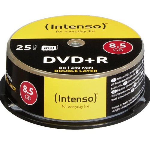 Intenso dvd 8x - intenso, dl