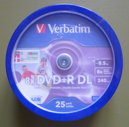 Pezzi verbatim dvd 8 5 - verbatim, dl