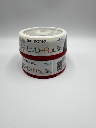 Memorex dvd 2x25pk 8x - memorex, dvd+r